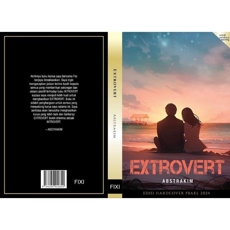 BUKU FIXI EXTROVERT ABSTRAKIM SOFTCOVER