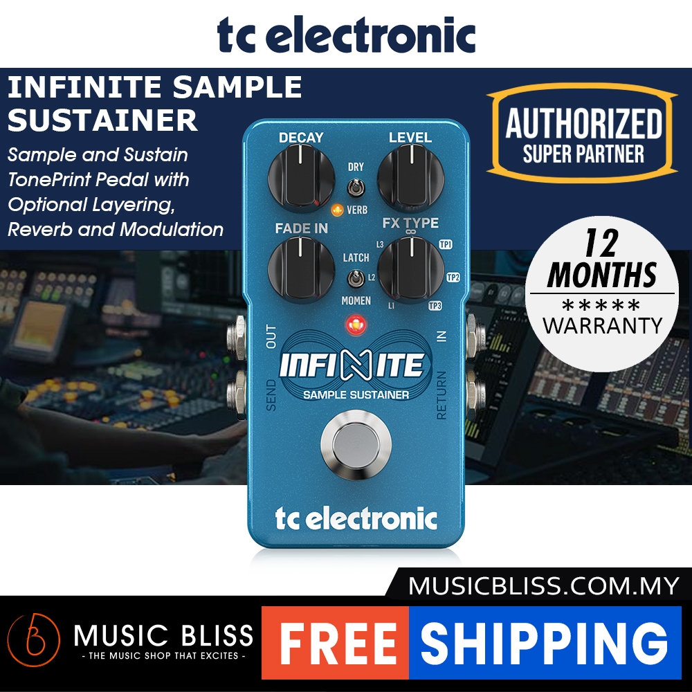 TC Electronic Infinite Sample Sustainer Pedal