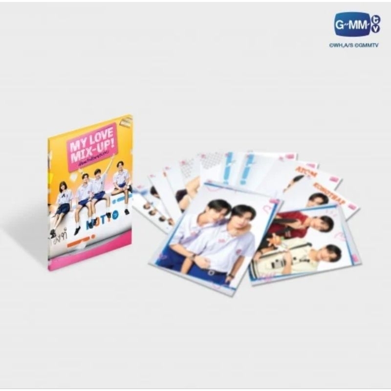 ❗️ReadyStock❗️ GMMTV Official Merchandise My Love Mix-Up! Postcard Set Gemini Fourth Pahn Chokun Thailand Merch
