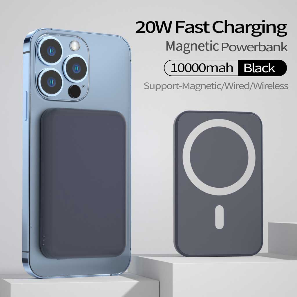 Power Bank Mini Magnetic Wireless Fast Charge (5000mAh/10000mAh)