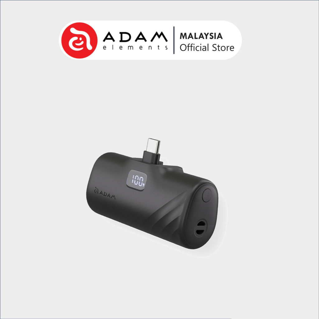 ADAM elements GRAVITY F5C | F5L USB-C Pocket Power Bank 5000mAh | L or Type-C