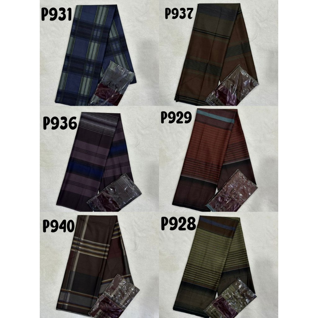 (READY STOCK Malaysia) KAIN PELIKAT FASHION CLASSIC & SARUNG PELIKAT / KAIN PELIKAT F&C COLLECTION/ KAIN PELIKAT HITAM