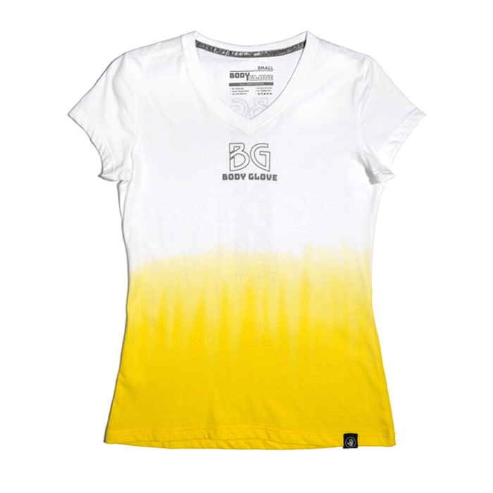 Body Glove Ladies Short Sleeve - Yellow