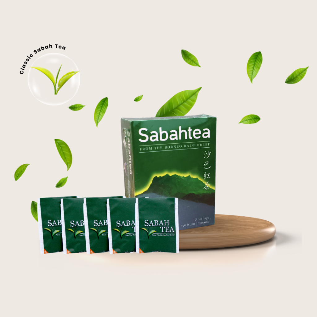 Sabah Tea 5 Sachet Tea Bags in a Box