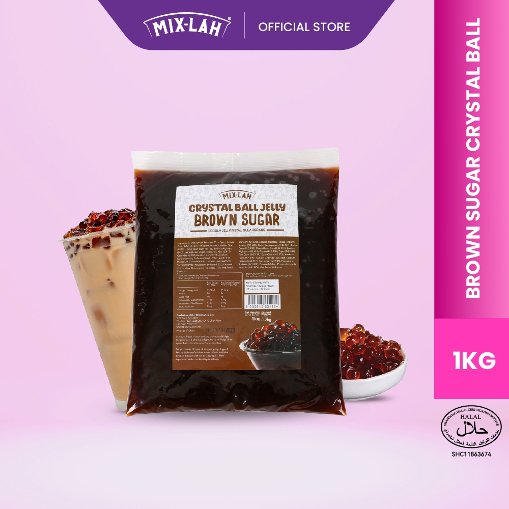 Mix-Lah Brown Sugar Crystal Jelly Balls (1kg