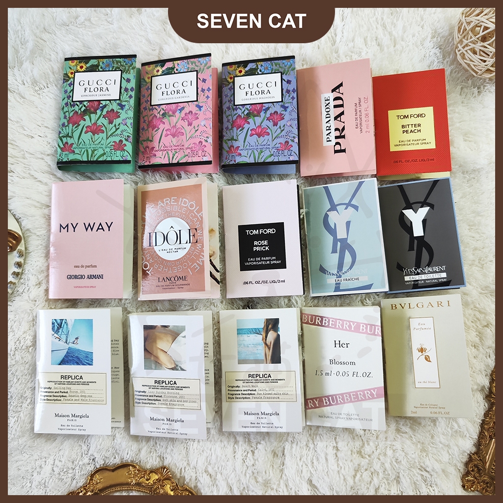 2ml Perfume/Perfume Tester/Mini Perfume/Sample Perfume/Door Gift/Branded Perfume/Perfume for Her or Him