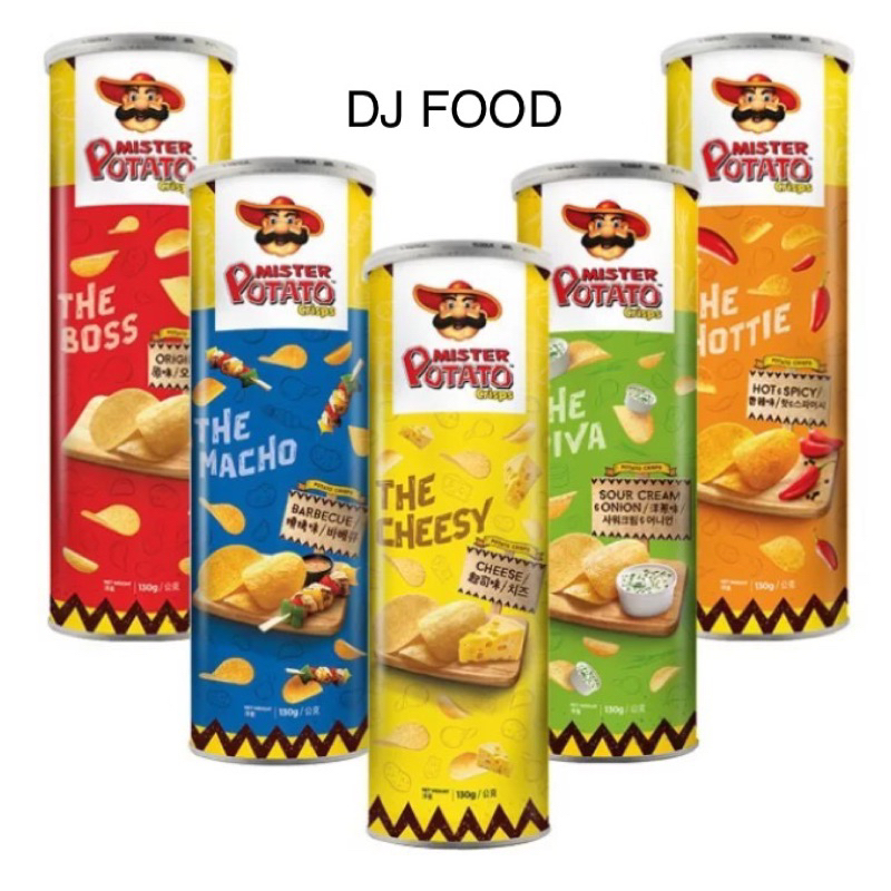 MISTER POTATO CHIPS 125G
