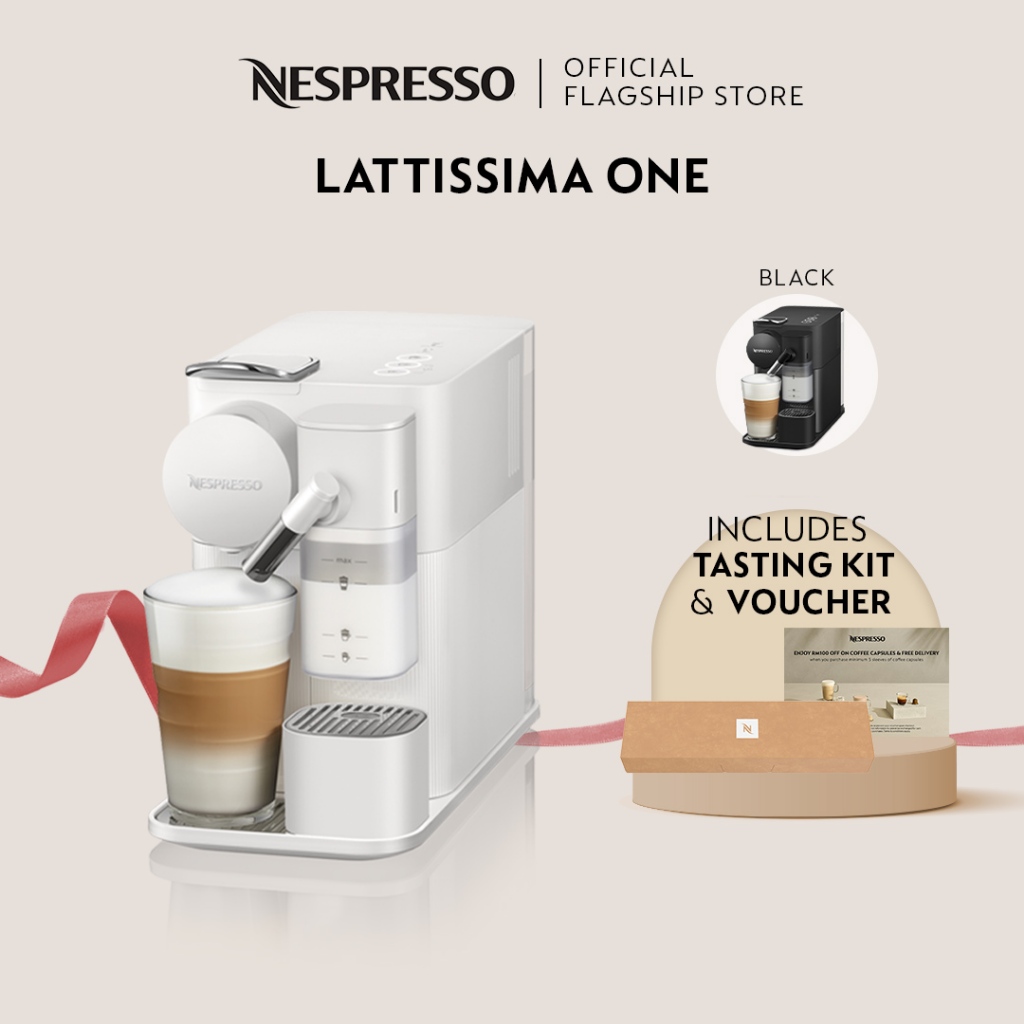 Nespresso Lattissima One Coffee Machine | Free RM50 Coffee Credit Voucher 134875