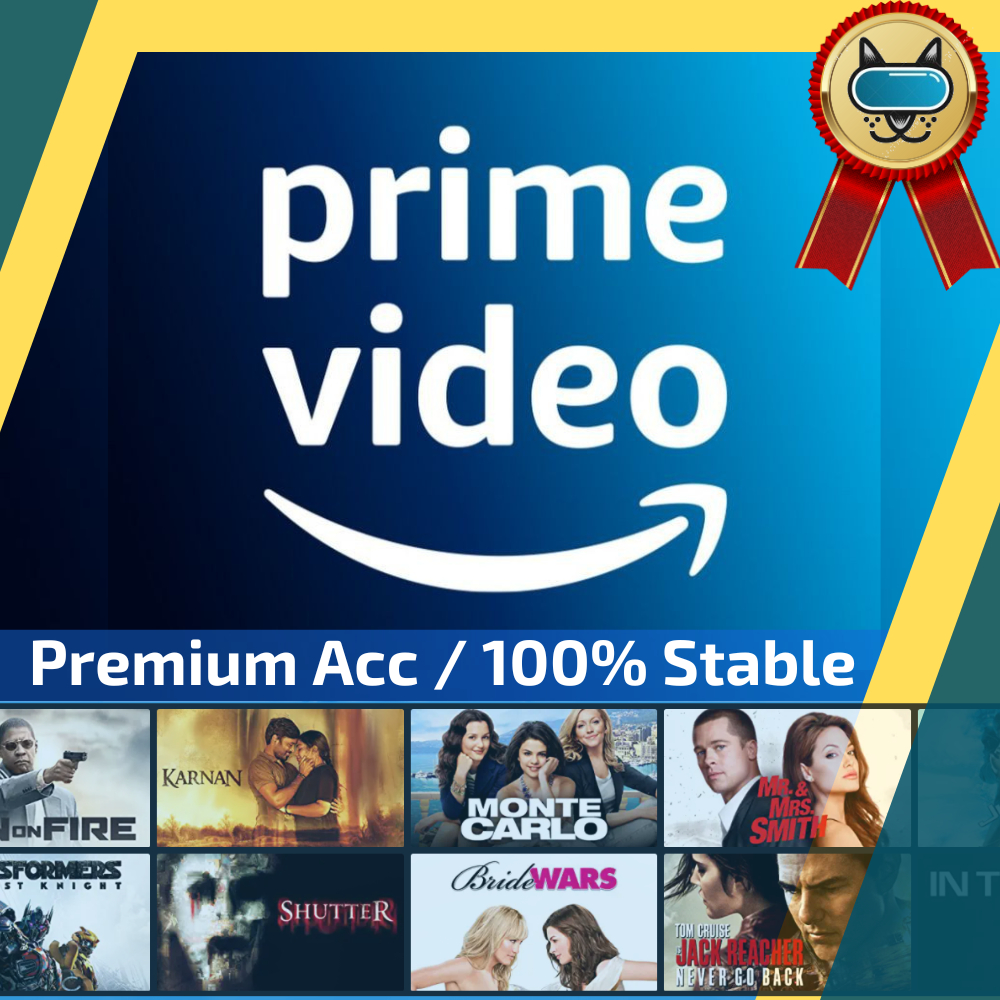 Prime Video Account Premium Original 100% Trusted - Fast Delivery Full Warranty