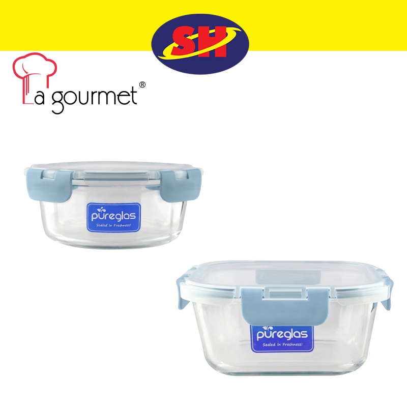 [-] % La Gourmet Airtight Heat Resistance Glass Container ( )