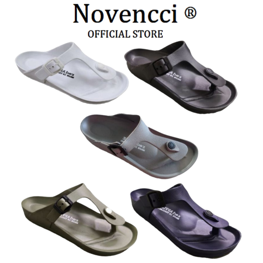 READY STOCK Unisex T-Strip Thai Red Apple Shoes Women's Slipper Silpar Perempuan Lelaki