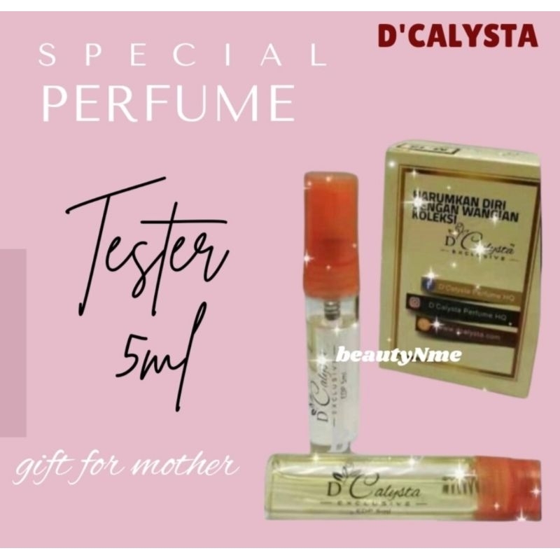 READY STOCK D'CALYSTA PERFUME WOMEN (Tester Bottle - 5ml)