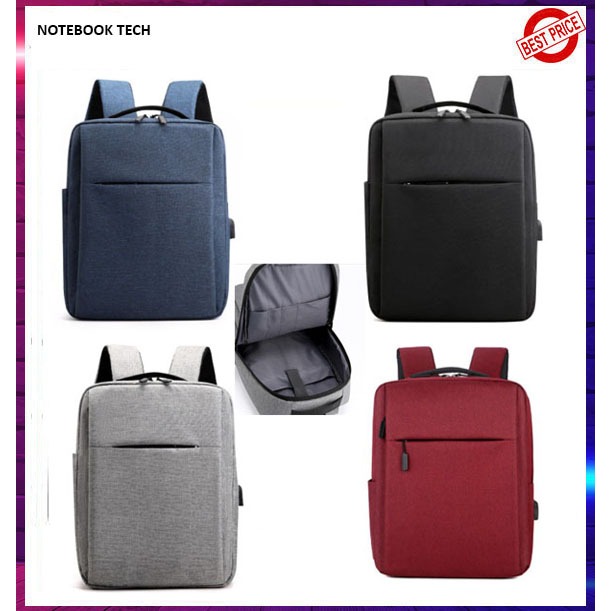 Business Leisure Travel Backpack Bag External USB Charge Charging Stylish Laptop Casual Bag