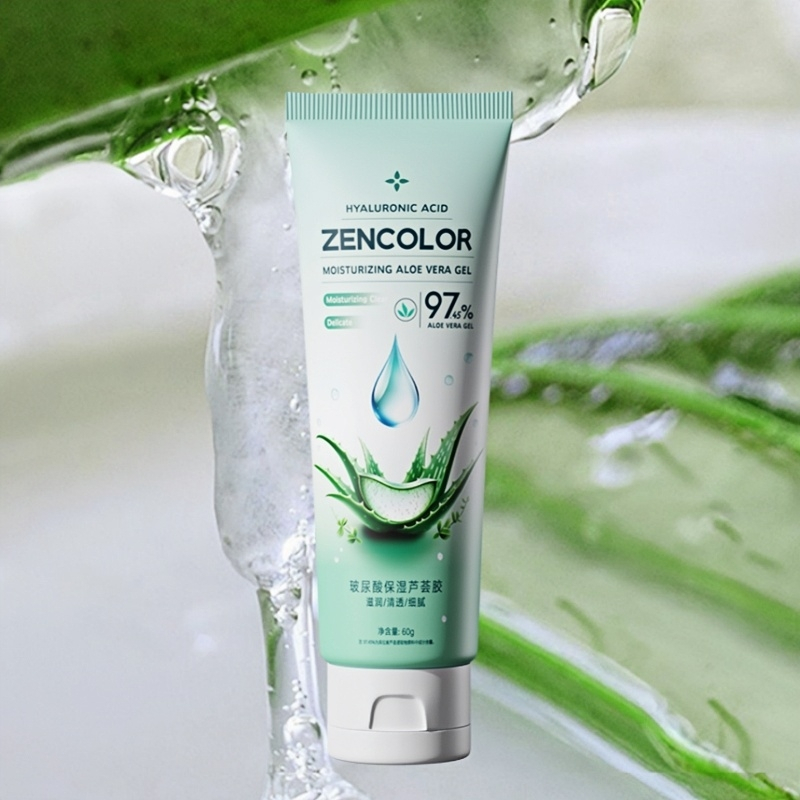 Aloe Vera gel Hydrating Aloe Vera Organic Soothing Acne Firming After Shave Sunburn Relieve