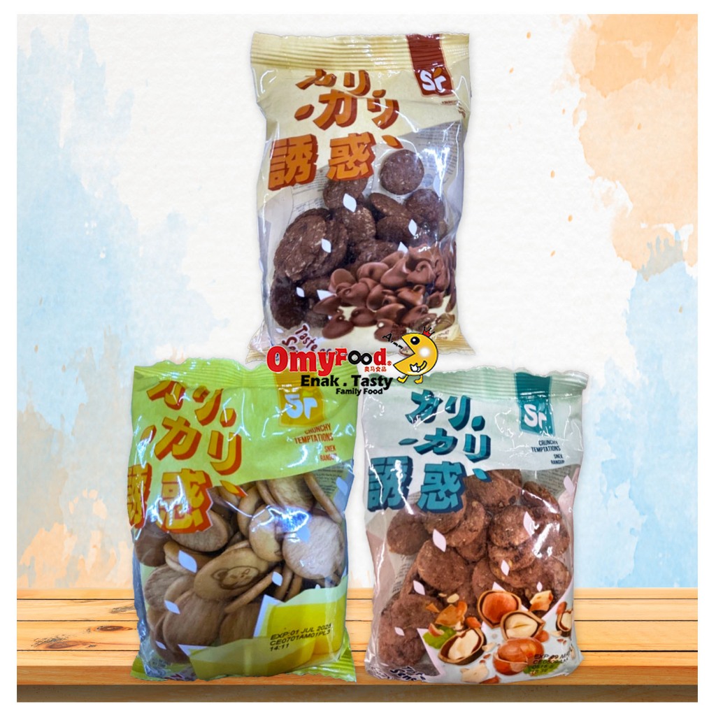 90g SF Crunchy Temptations [Hazelnut Oat Cookies / Butter Biscuits / Chocolate Oat Cookies][OmyFood]