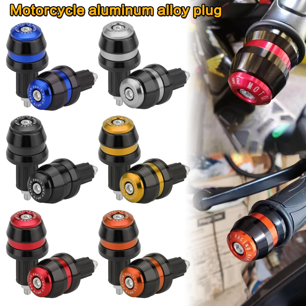 RACING UNIVERSAL Handle Balancer Alloy Bar End Color Honda Yamaha NVX LC135 Y15ZR RS150 WAVE DASH EX5 KRISS Motorcycle