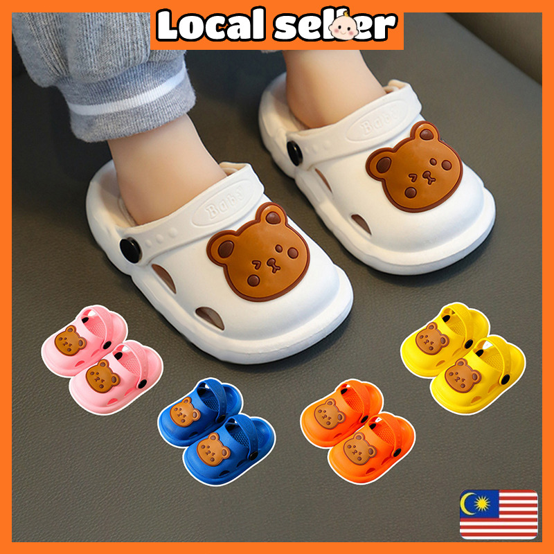 Aikoky Baby slipper sandal boys non-slip cute home kids shoes hole shoes baby girl sandal Selipar Bayi Budak