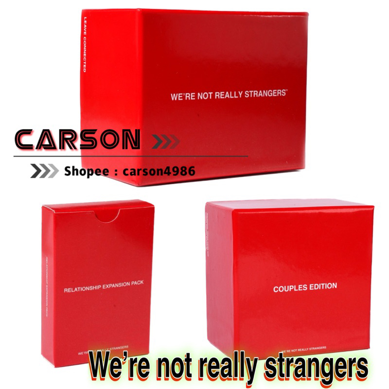 We're Not Really Strangers Interactive Adult Card Couple edition Expansion Pack Game family party gathering boardgame