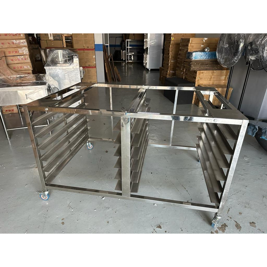 Stand for industrial Gas oven 1 door 2 tray (Okazawa, Orimas, The baker)