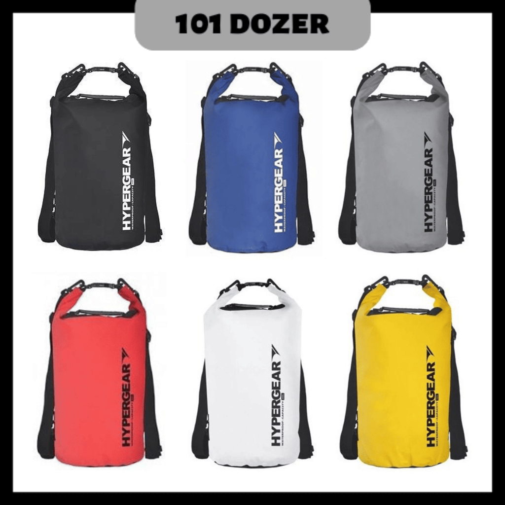 HYPERGEAR Dry Bag Waterproof Diving Bag Travel Waterproof Camping (kalis air) 2L 3L 5L 10L 15L 20L 25L 30L