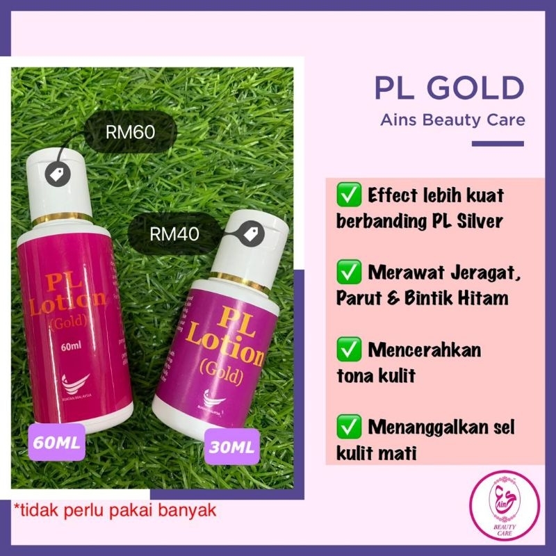 AINS BEAUTY CARE TONER PLGOLD / TONER PLSILVER / JERAGAT / PARUT ? ORIGANAL HQ + FREE GIFT ???