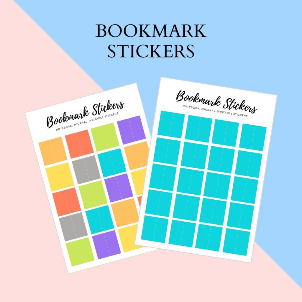 Bookmark Label Sticker | 计划标签贴纸 Monthly ToDo Planner Journal Stiker 610