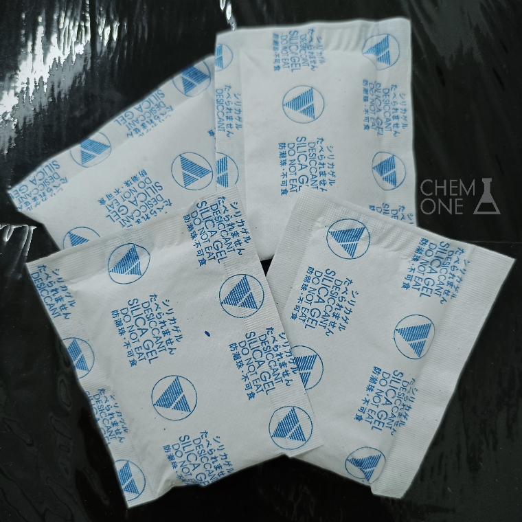 Silica Gel Desiccant/Dehydrator 25g for Shoes, Food, Electronics and Cosmetics