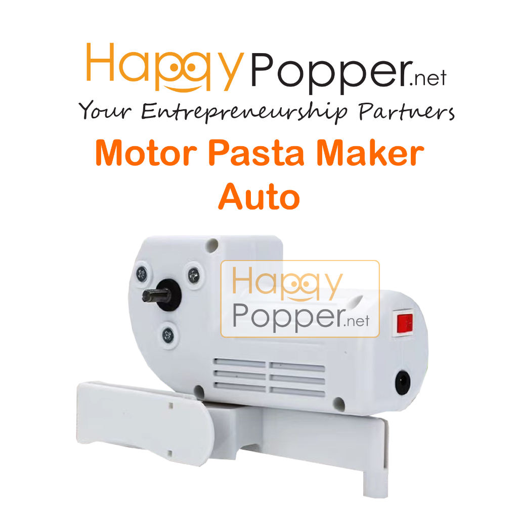 Happypopper Commercial Electric Motor Karipap Maker Press Flour Pasta Maker Noodle Mee Manual Pasta Machine