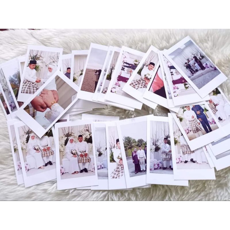 Lomocard | Mini photo white frame