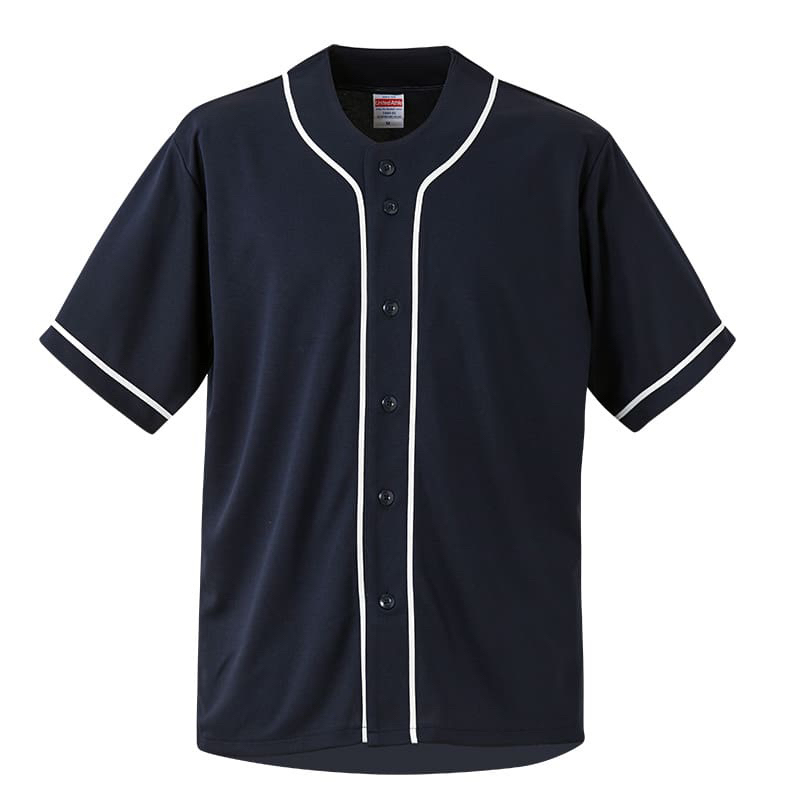 United Athle Baseball Jersey Size M 1445-01 UV Men Jersey Sport Sportwear Casual