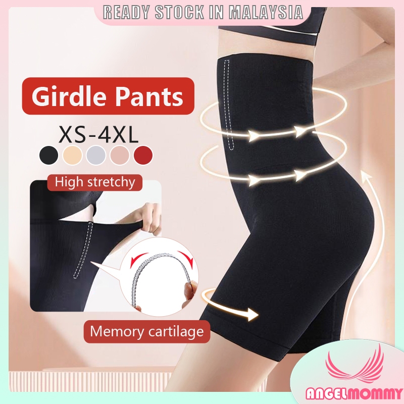 Girdle Pants Plus Size Girdle 提臀褲收腹 Bengkung Kuruskan Badan Dengan Cepat Slimming Body Shaper Korset Panties 612