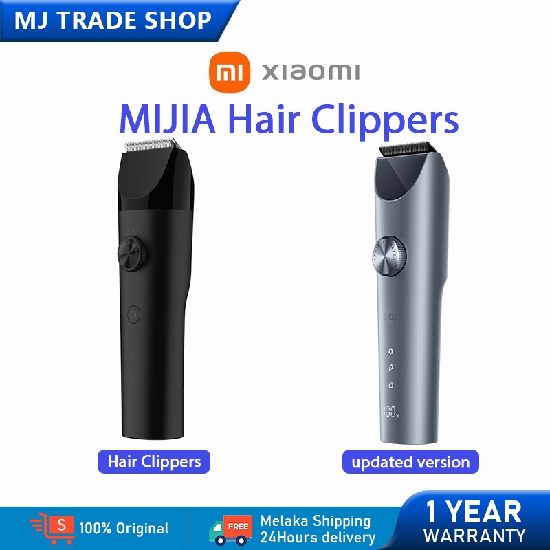 Xiaomi Mijia Electric Hair Clippers Hair Trimmer Men Haircut Shaver  Wireless 0.5-1.7mm Ceramic Knife IPX7 小米米家理發器