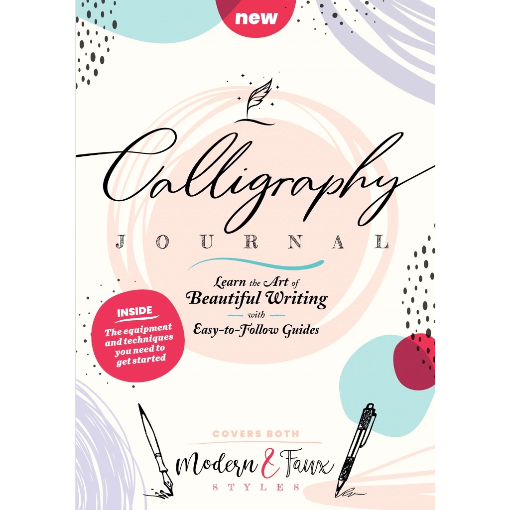 (Ebook PDF) Calligraphy Journal : Learn the Art of Beautiful Writing