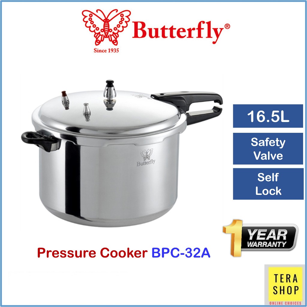 Butterfly BPC-32A Pressure Cooker 16.5L