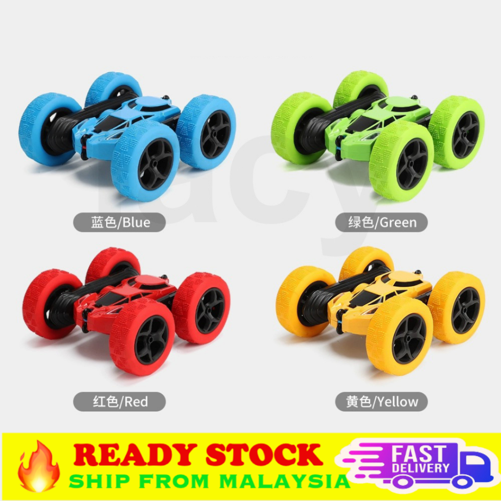 360 degree Cross-border Remote Control Tipping Double-sided Stunt Car ( FAST DELIVERY )