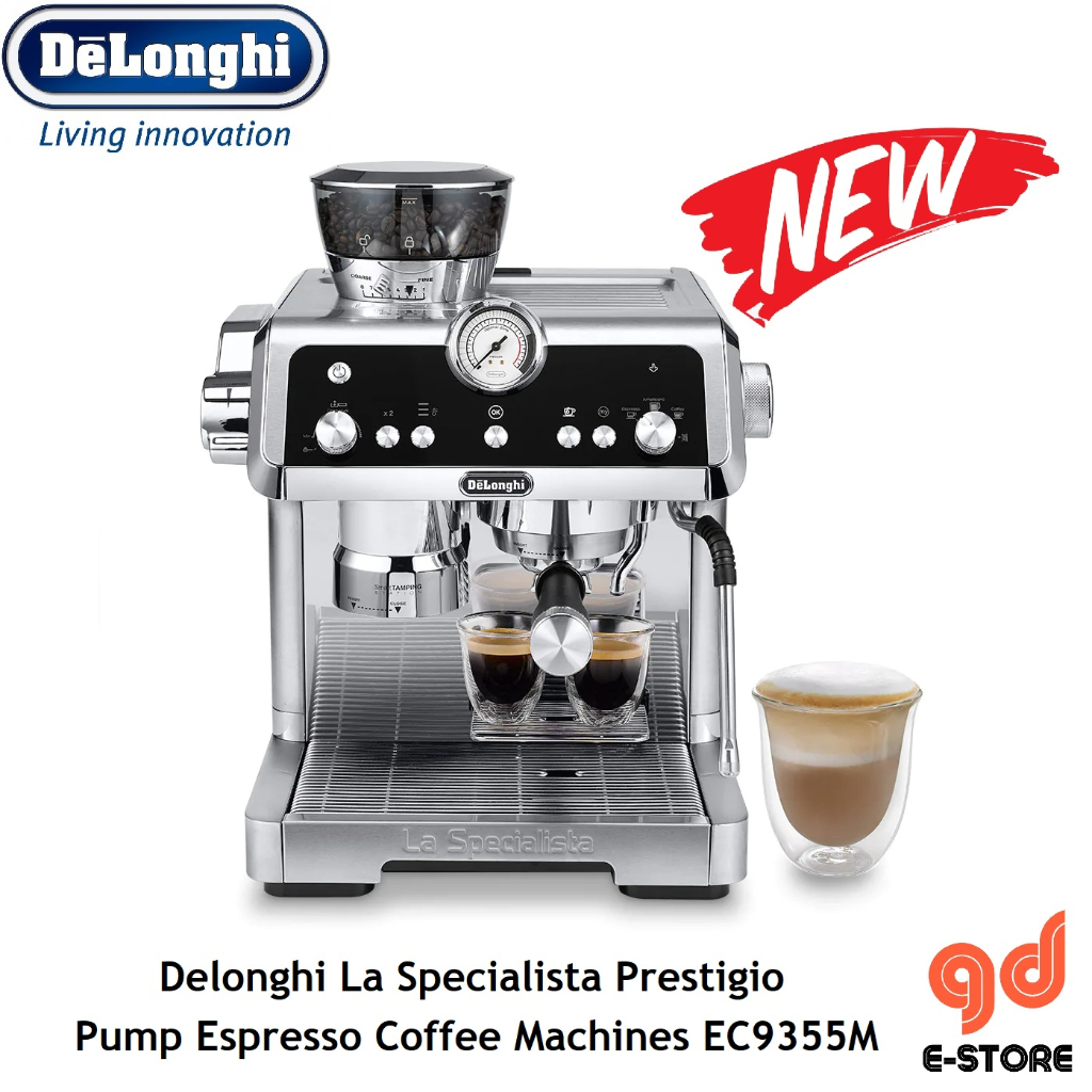 DeLonghi La Specialista Prestigio - Pump Espresso Coffee Machines EC9355M EC9355.M