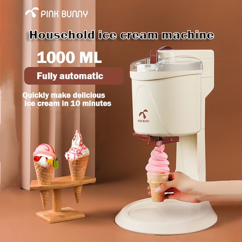 Ice cream Machine ice cream roll maker 冰淇淋机 cone aiskrim  ice cream maker machine mini Fully automatic for Household DIY