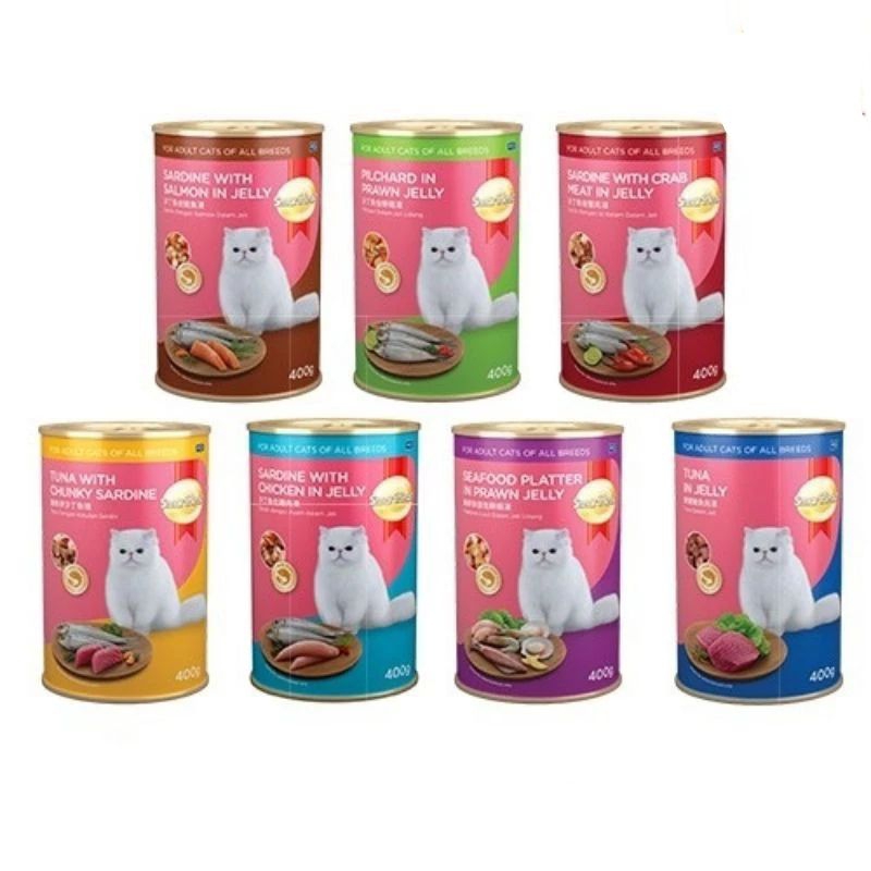 SmartHeart Tuna In Jelly Canned 400G - Cat Food / Wet Food