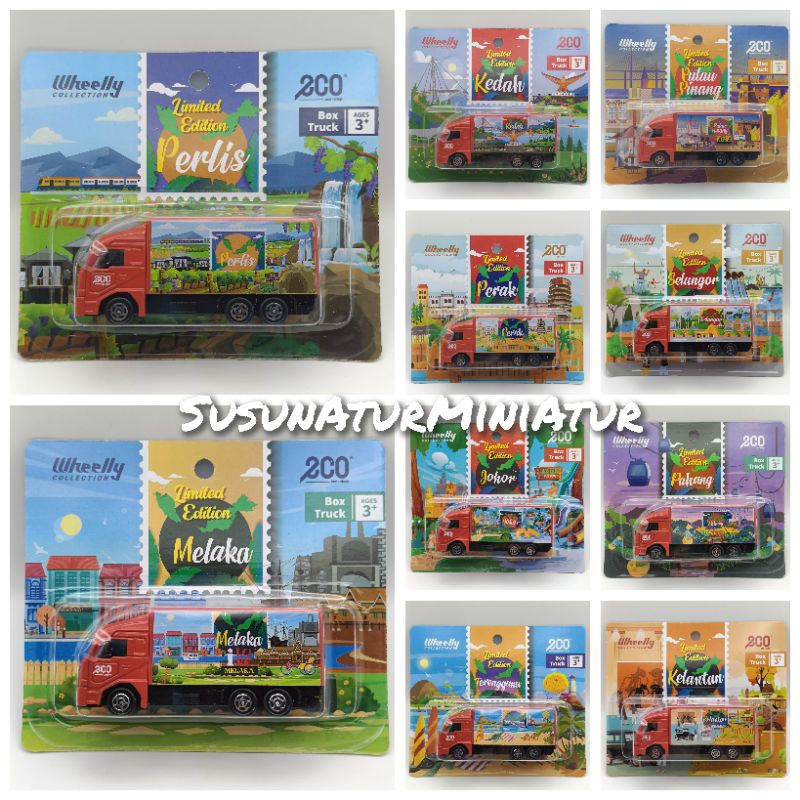 Eco Shop Box Truck | Limited Edition Perlis Kedah Pulau Pinang Perak Selangor Melaka Johor Pahang Terengganu Kelantan