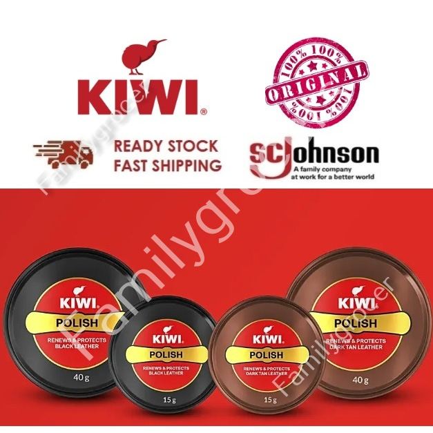 Kiwi Shoe Polish (Black / Brown / Neutral) New Stock