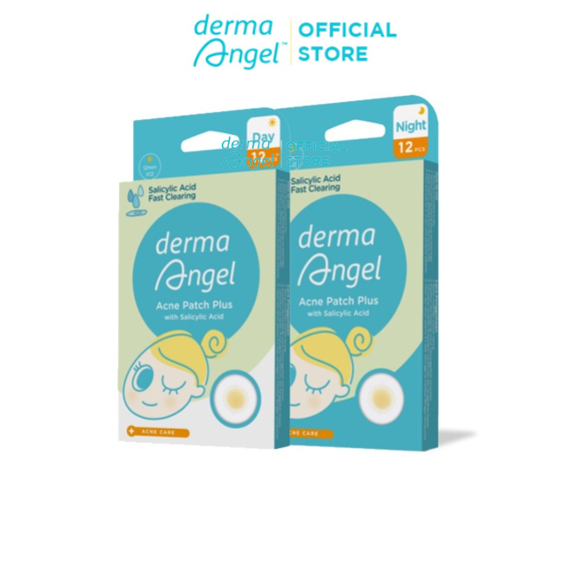 Derma Angel Salicylic Acne Patch Day/Night 12s