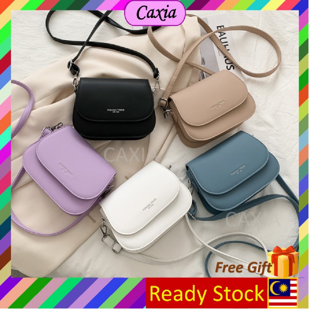 CAXIA Sling Bag Women Handbag Crossbody Bag Shoulder Ladies Beg Tangan Wanita Murah Silang Perempuan