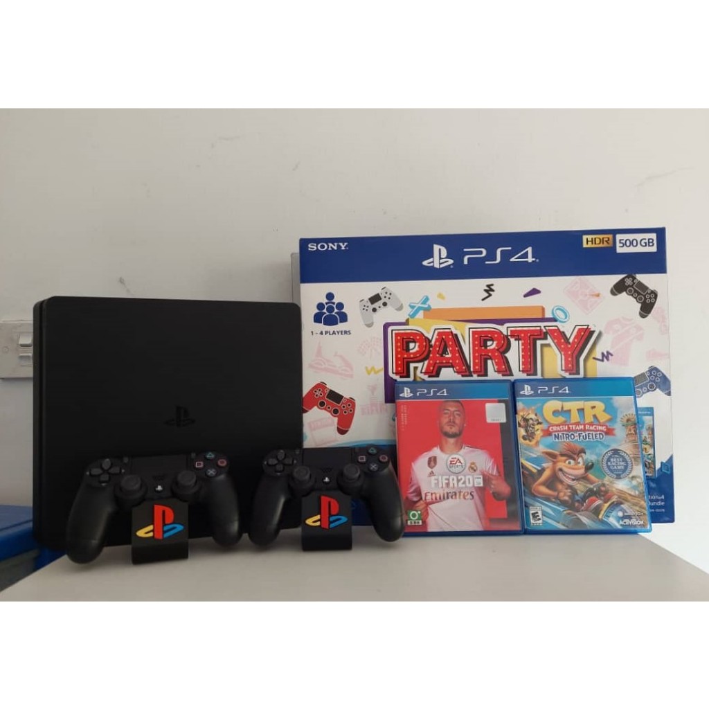 [USED] SONY PS4 PLAYSTATION 4 SLIM 500 GB | 1 TB (BUNDLE)