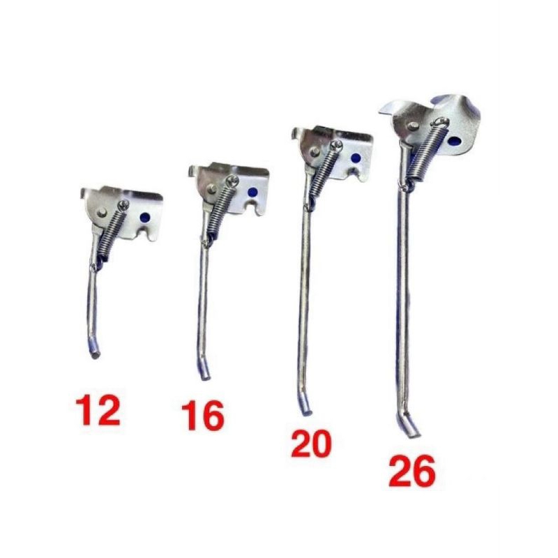 12" 14" 16" 18" 20" Tongkat Sisi Basikal Basikal Budak Side Stand