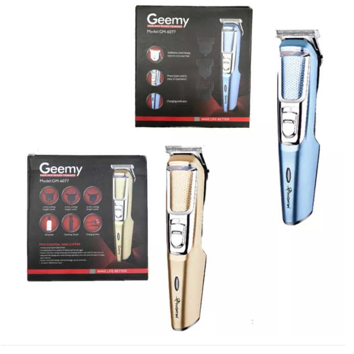 SHAVER GEEMY 6077/6105 GM HAIR AND BEARD TRIMMER