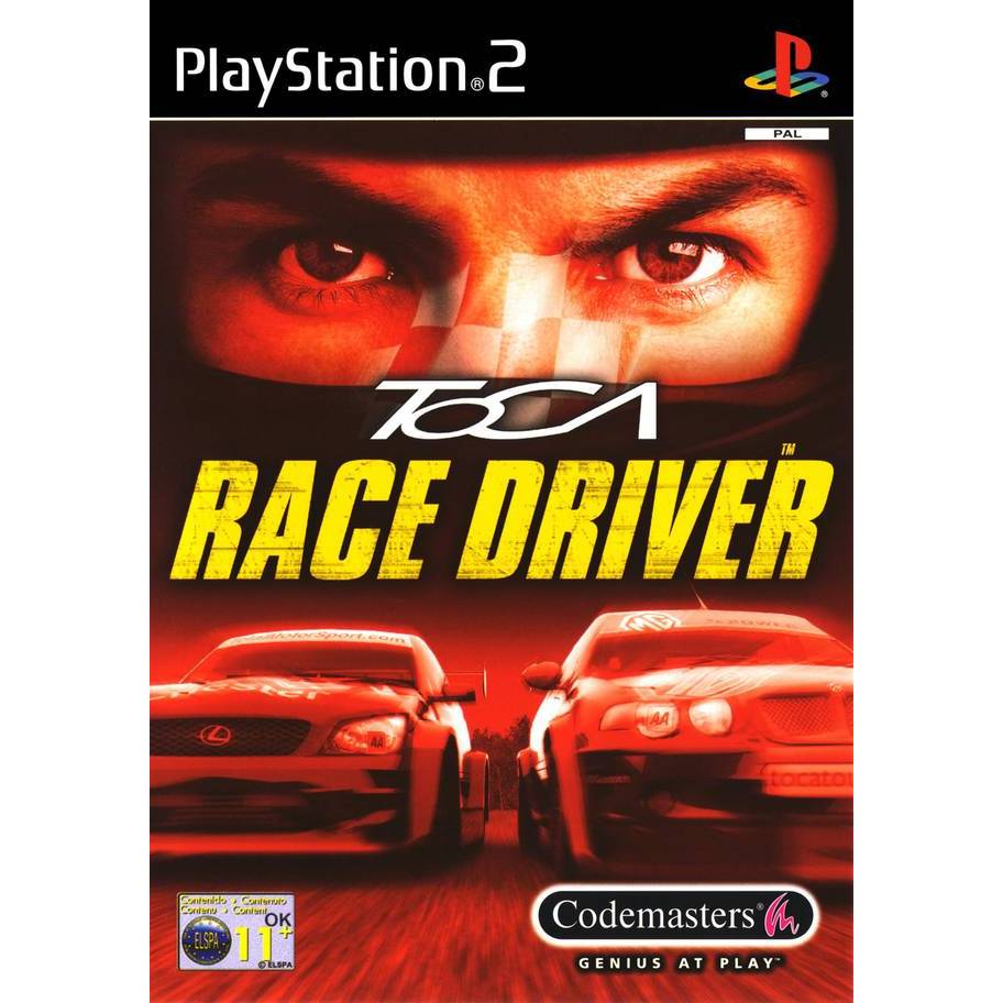PS2 GAME DVD - TOCA Race Driver