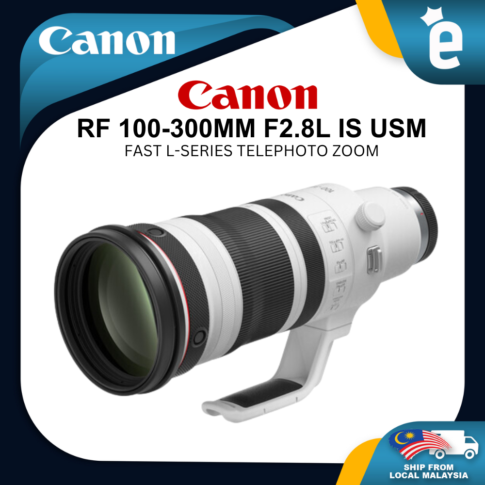Canon RF 100-300mm f2.8 L IS USM Lens (Canon RF) (ORIGINAL CANON WARRANTY)