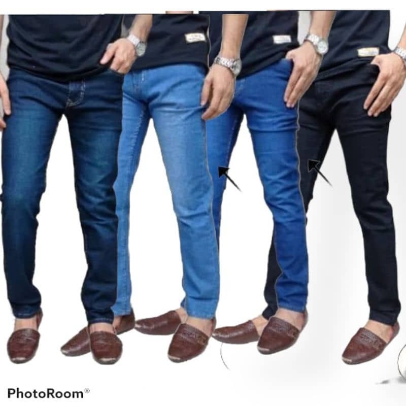Silimfit man's jeansLelaki kain super stretchable Ready stock