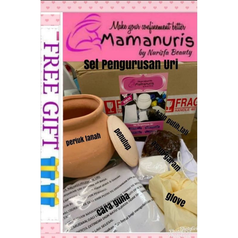 SET URUS URI,ADA LUBANG/TIADA LUBANG+FREEGIFT(Selagi stok masih ada)...SELAM
