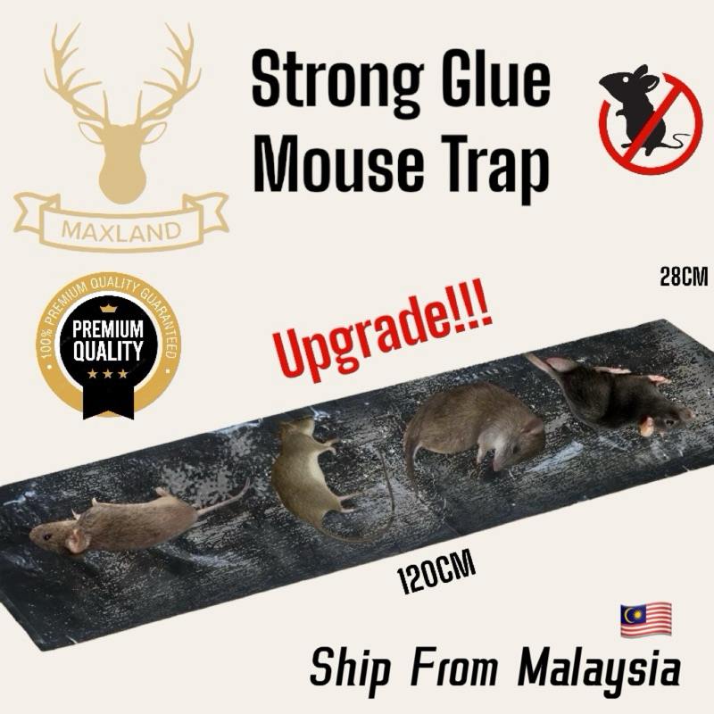 [120 x 28cm] Perangkap Tikus Mouse Trap Sticky Rat Glue Trap Strong Mouse Catch Pelekat Tikus gam tikus 粘鼠毯强力抓老鼠贴